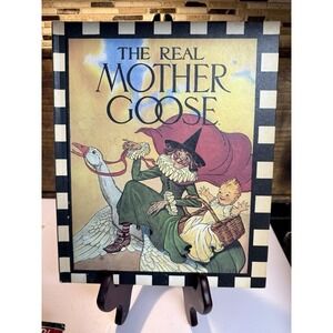 THE REAL MOTHER GOOSE HARDCOVER BOOK BLANCHE WRIGHT 1992